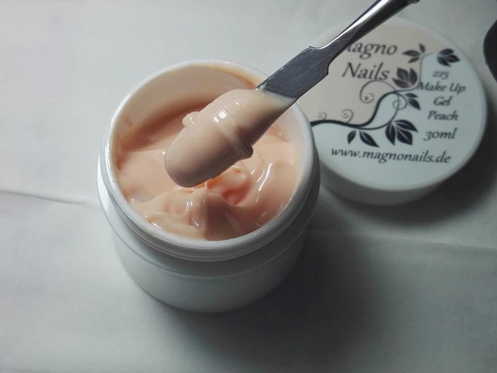 UV Gel - 225 - Aufbau Make Up Gel - Peach
